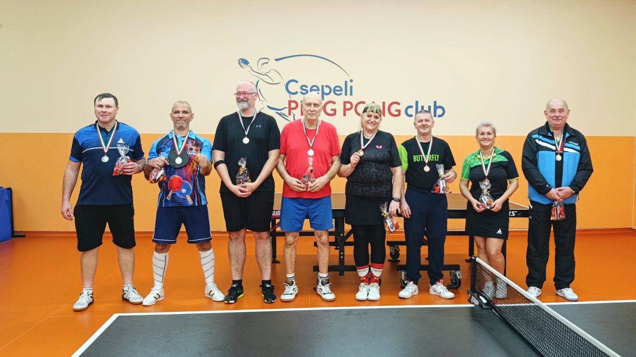 Csepeli Pingpong Club paros 1207